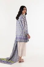 Stitched Multi Printed Shirt + Dupatta