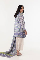 Stitched Multi Printed Shirt + Dupatta