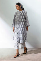 Stitched Multi Printed Shirt + Culotte