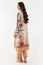 Stitched Blended Jacquard Printed Shirt + Culotte