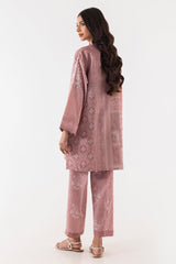 Stitched Blended Jacquard Printed Shirt + Culotte