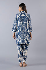 Stitched Jacquard Shirt + Shalwar