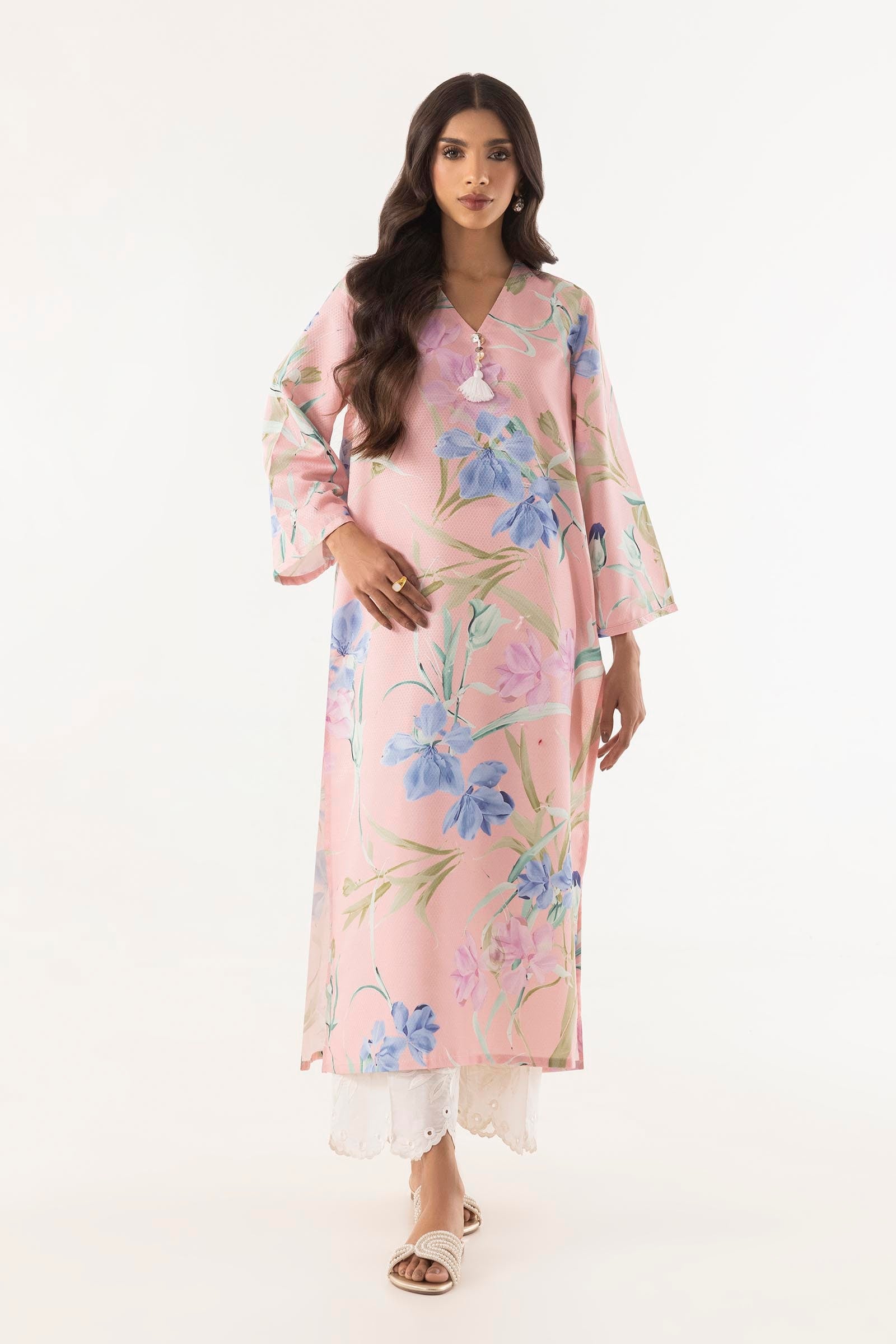 Stitched Jacquard Printed Shirt Main image