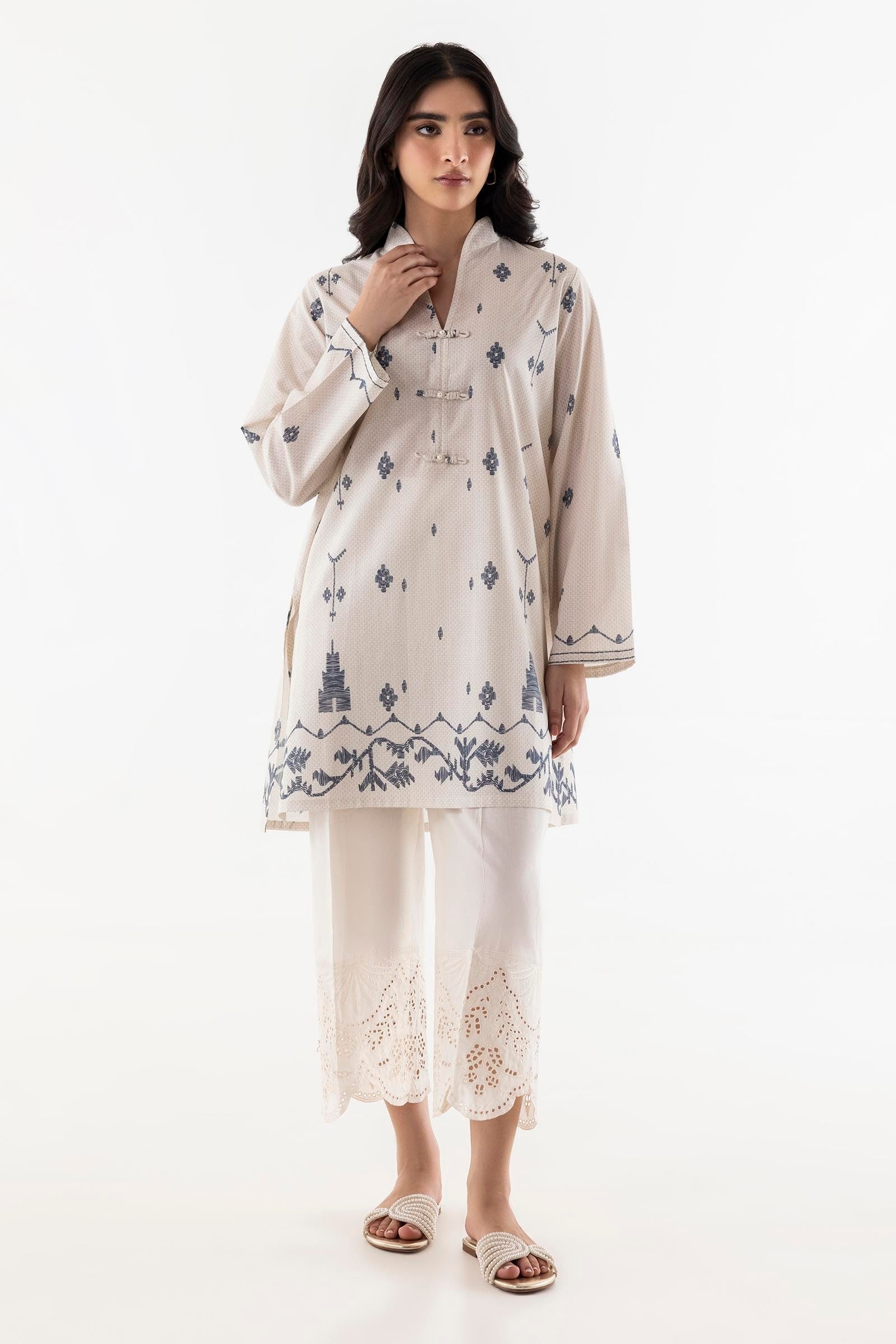 Stitched Printed Lawn Shirt Main image