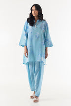 Stitched Cambric Shirt + Shalwar