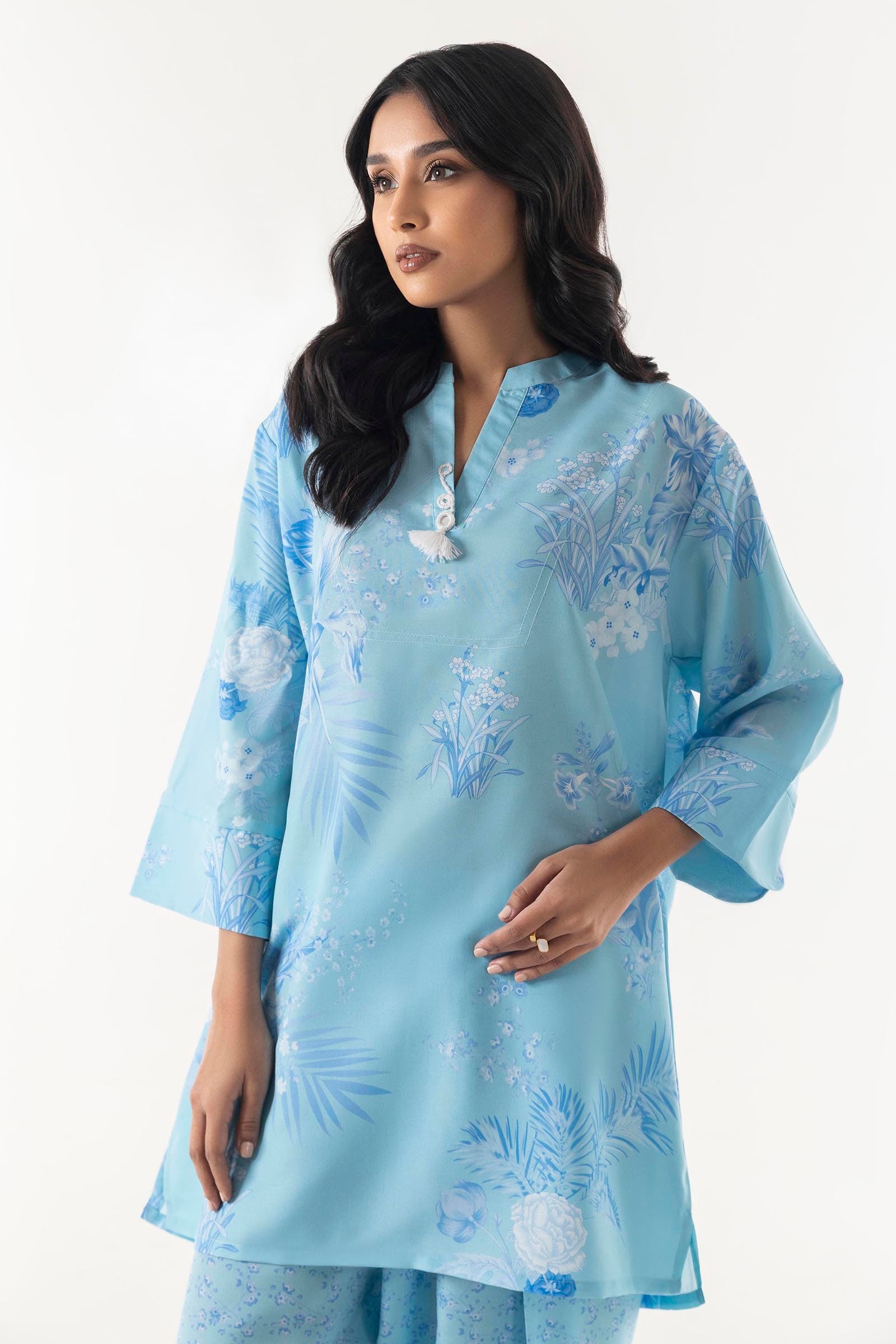 Stitched Cambric Shirt + Shalwar Secondary image