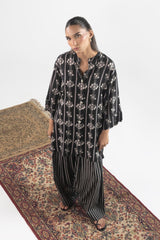 Stitched Linen Shirt + Shalwar