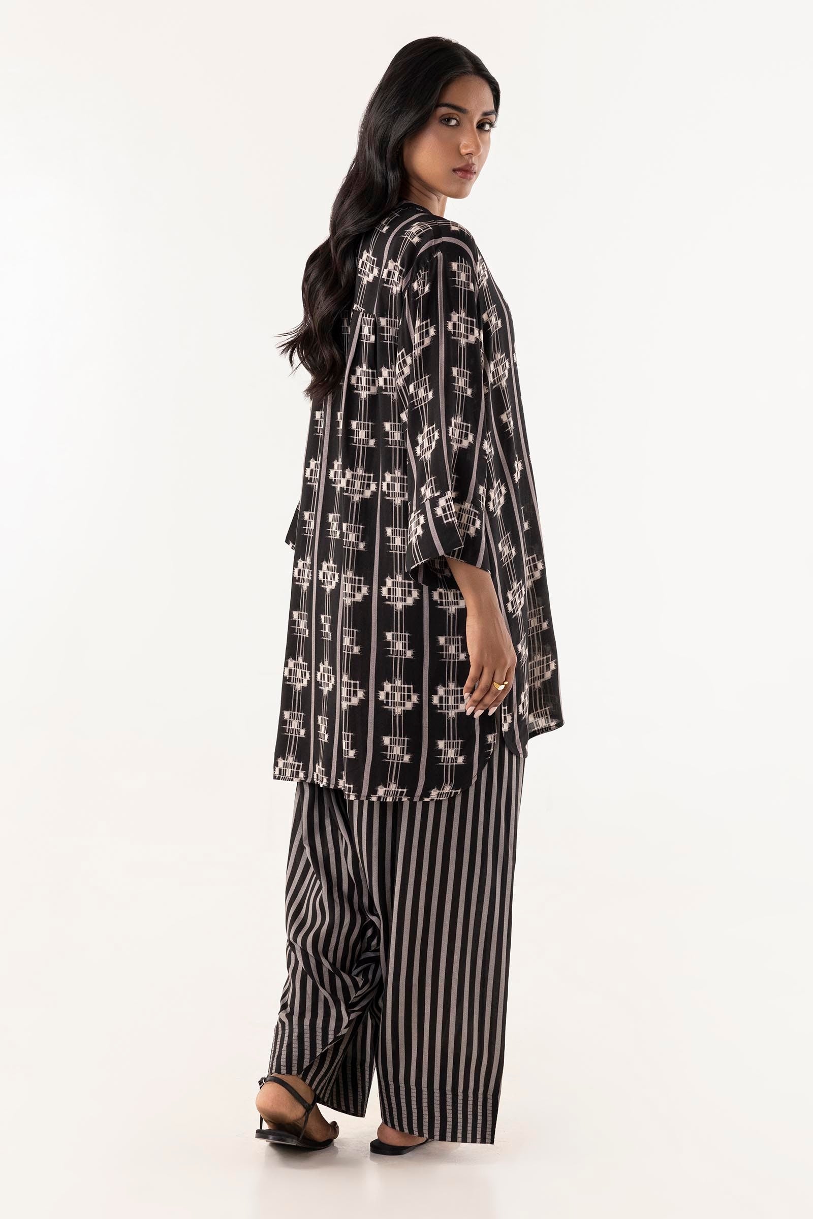 Stitched Linen Shirt + Shalwar Secondary image