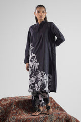 Stitched Jacquard Shirt + Culotte