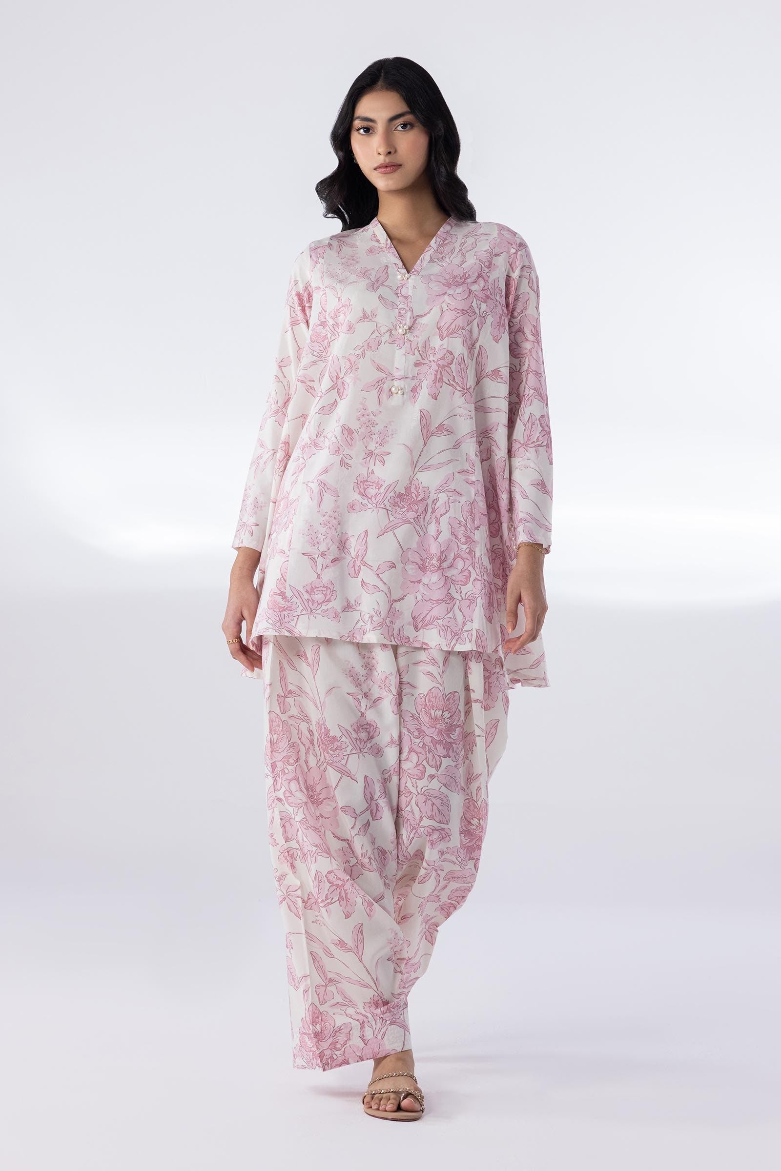 Stitched Viscose Shirt + Shalwar Main image
