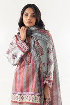 Stitched Printed Shirt + Dupatta