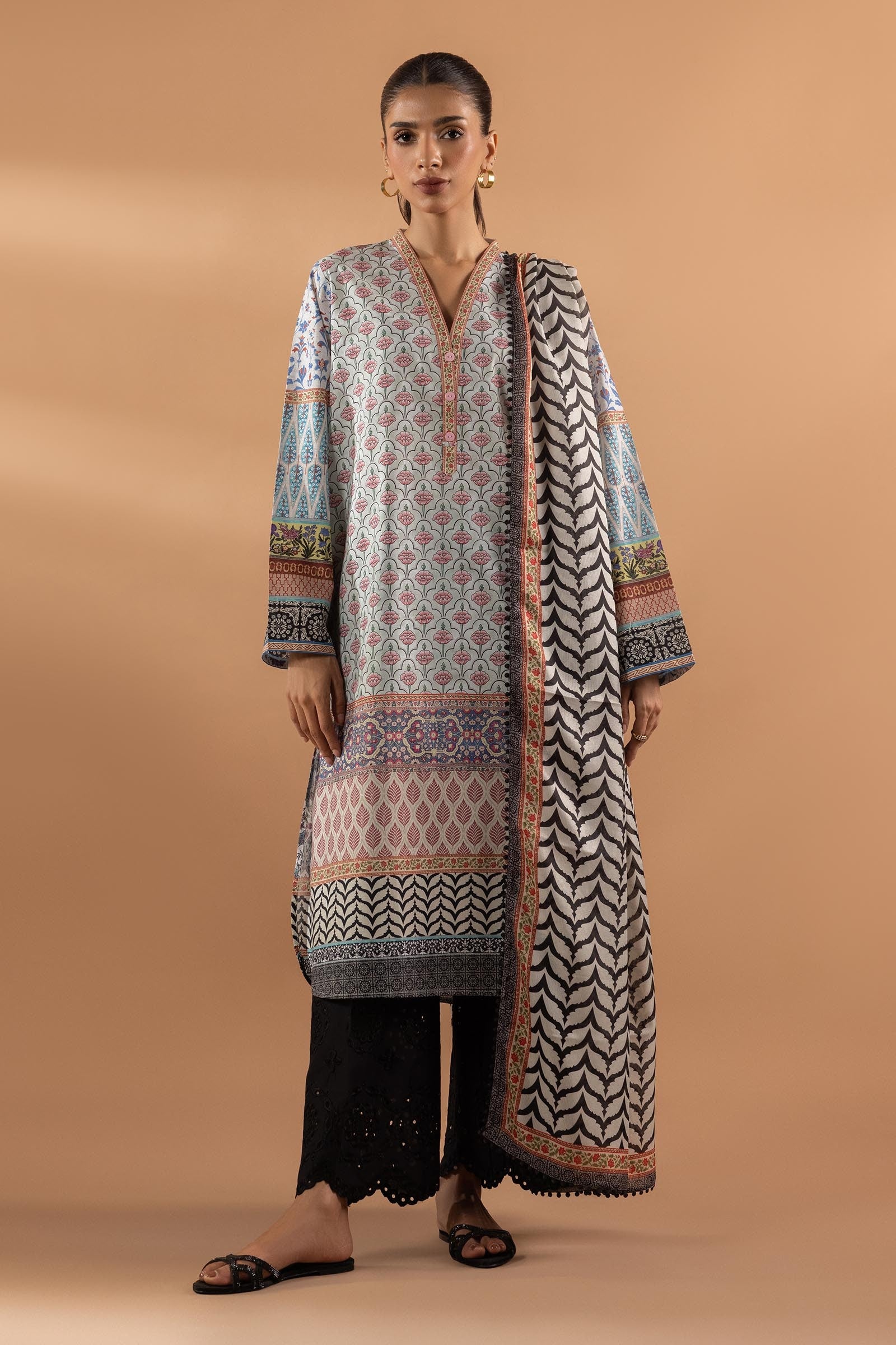 Stitched Shirt + Dupatta Main image