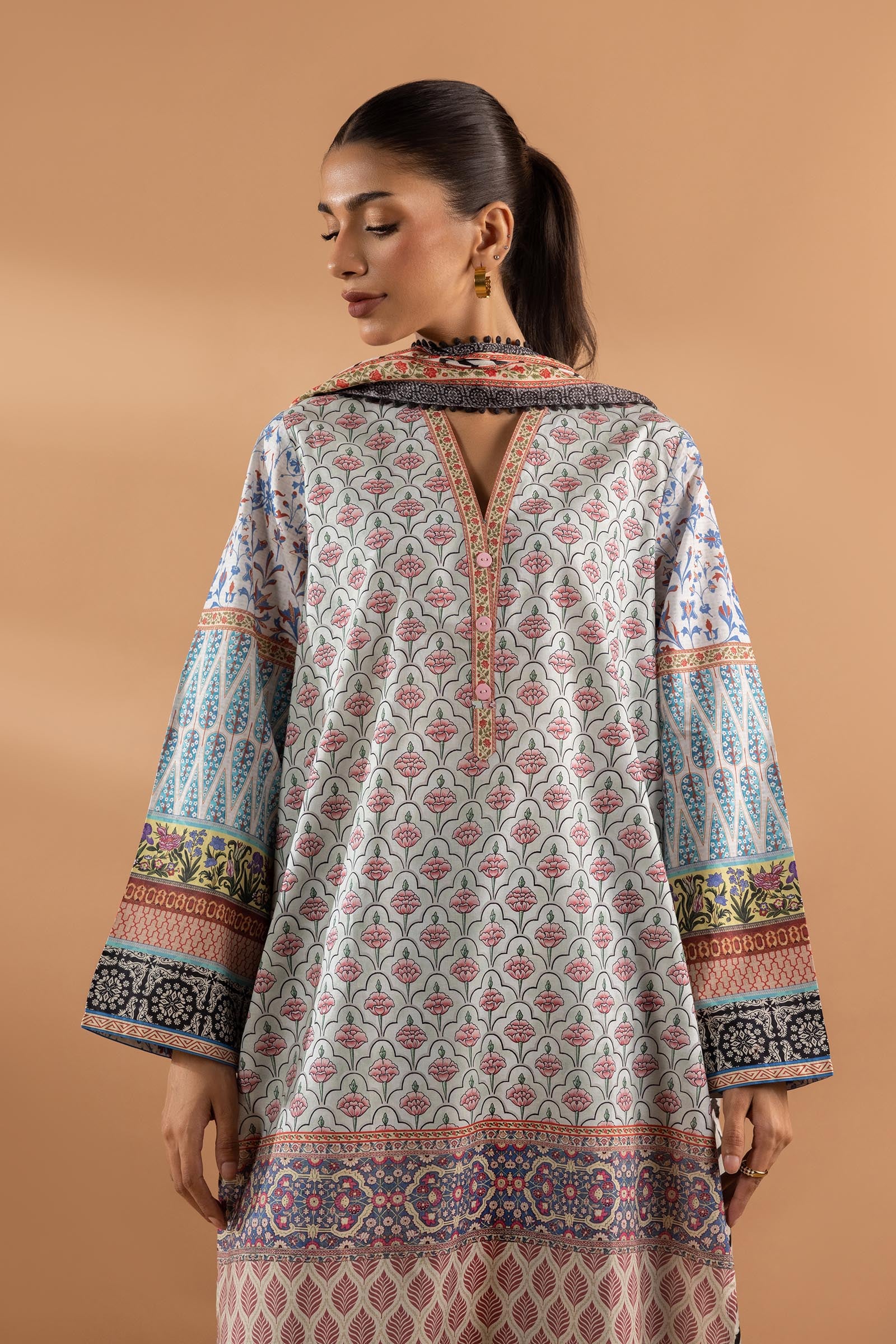 Stitched Shirt + Dupatta Secondary image