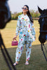 Stitched Floral Printed Cambric Shirt + Bottom