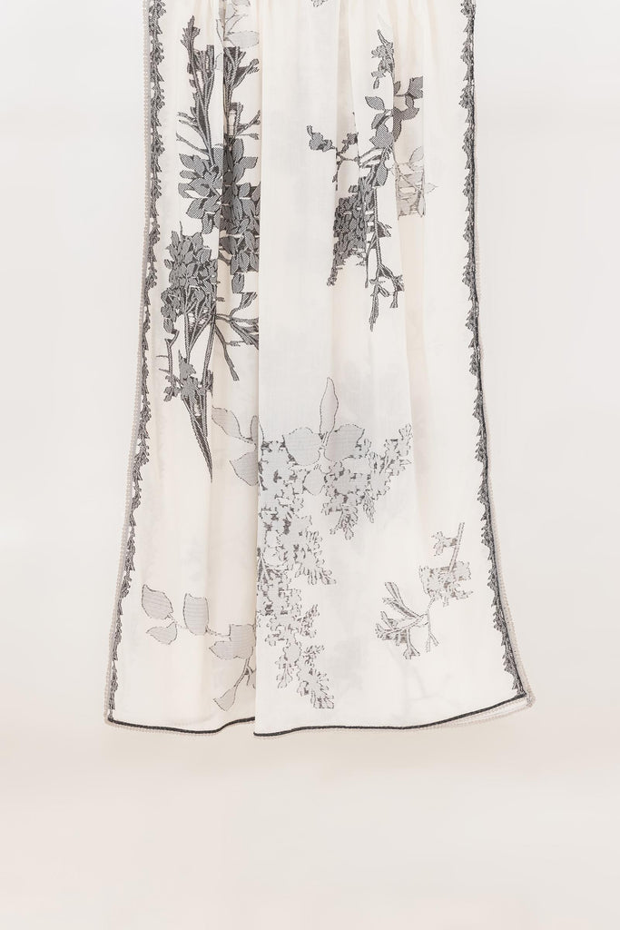 Stitched Jacquard Dupatta
