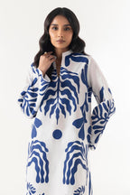 Stitched Lawn Printed Shirt