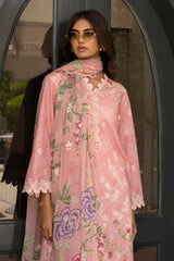 Stitched Lawn Embroidered Suit