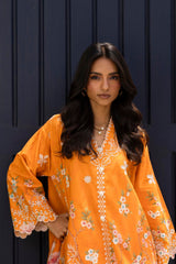 Stitched Lawn Embroidered Suit