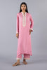 Stitched Embroidered Linen Shirt