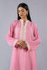 Stitched Embroidered Linen Shirt