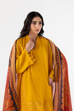 Stitched Linen Boxy Shirt
