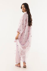 Stitched Embroidered Lawn Shirt + Shalwar + Dupatta