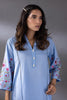 Stitched Lawn Embroidered Shirt + Culotte