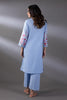 Stitched Lawn Embroidered Shirt + Culotte