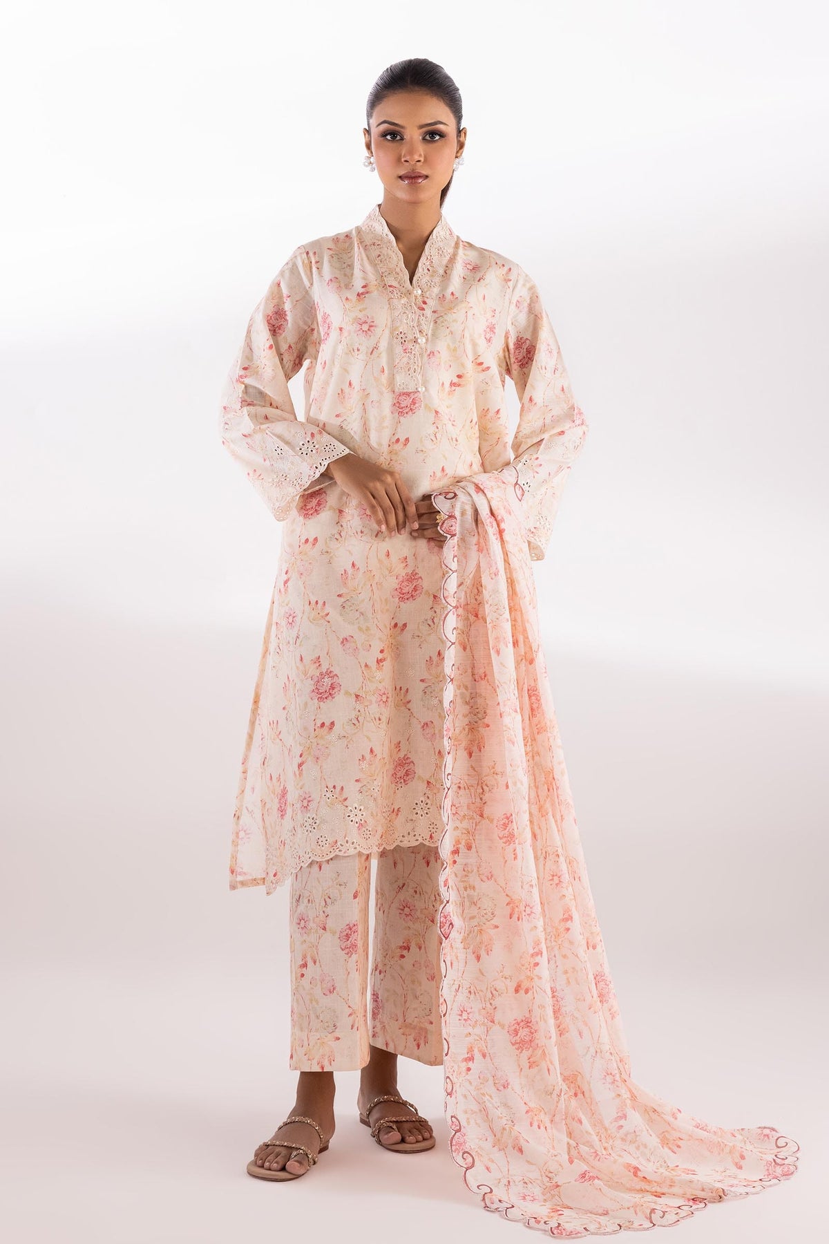 Stitched Digital Printed Monark Dupatta Main image