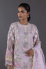 Stitched Organza Embroidered Shirt + Plazo + Dupatta