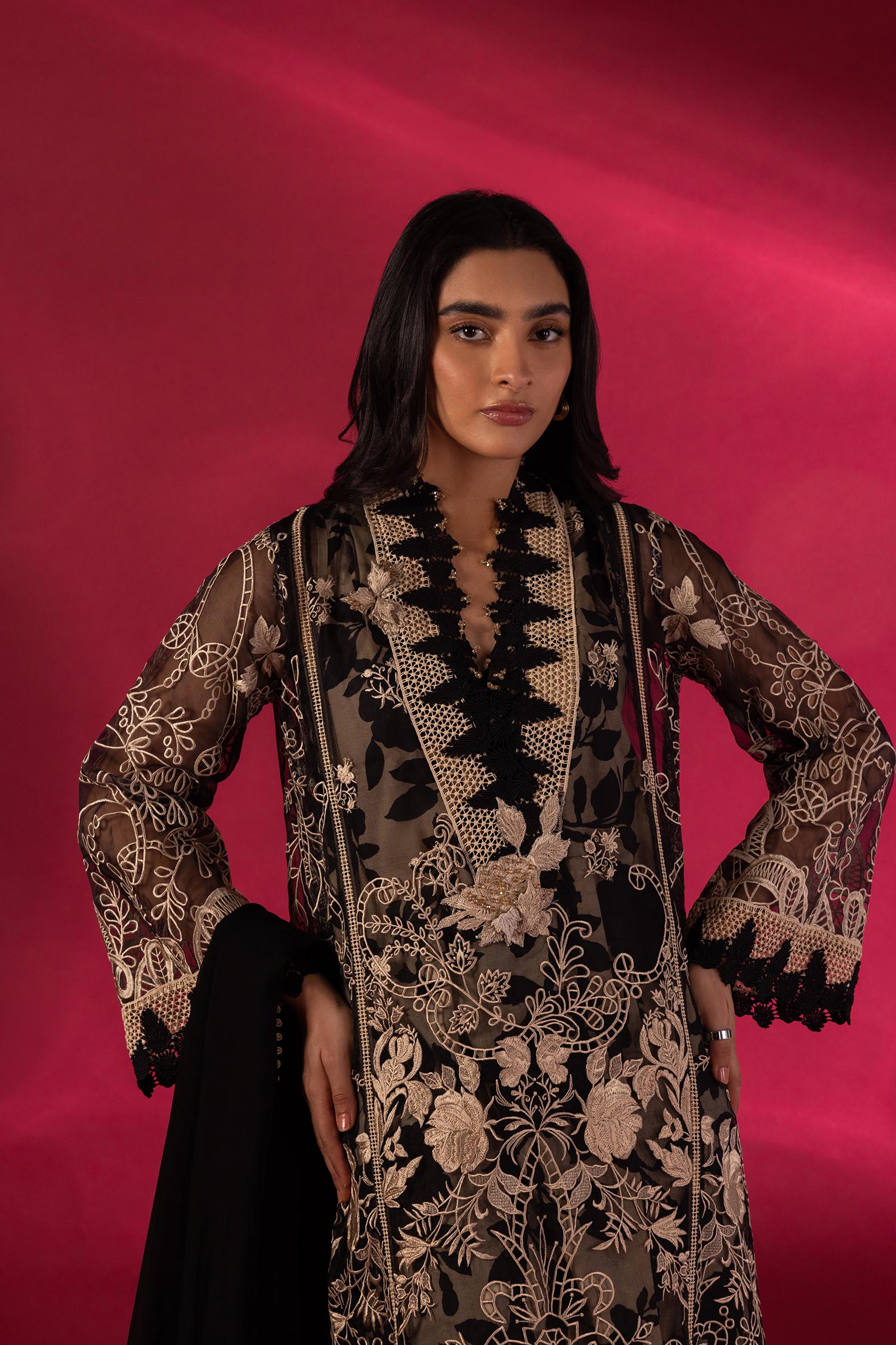 Stitched Exclusive Embroidered Suit