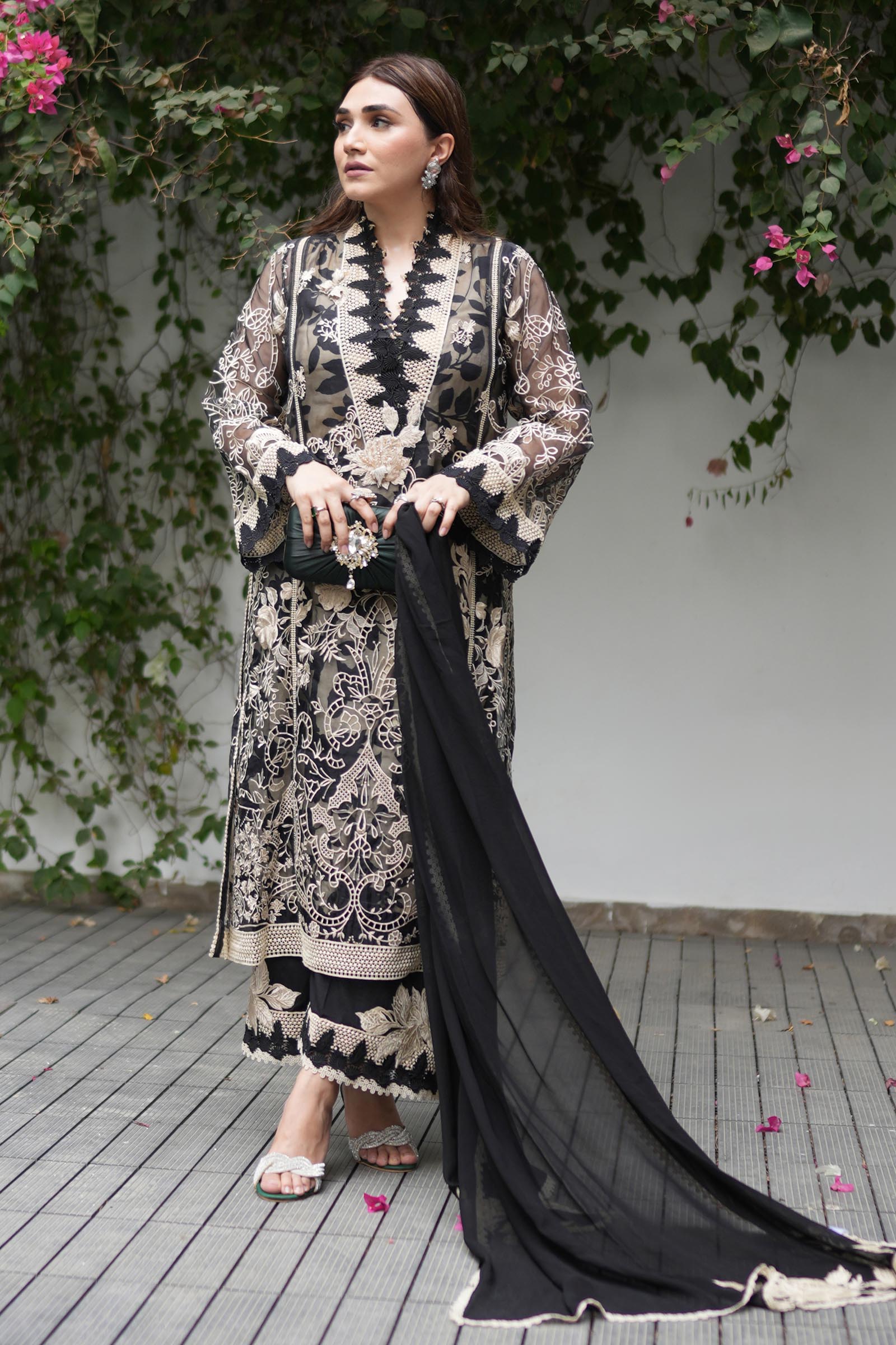 Stitched Exclusive Embroidered Shirt