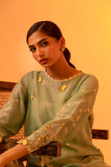 Stitched Luxury Embroidered Shirt + Bottom