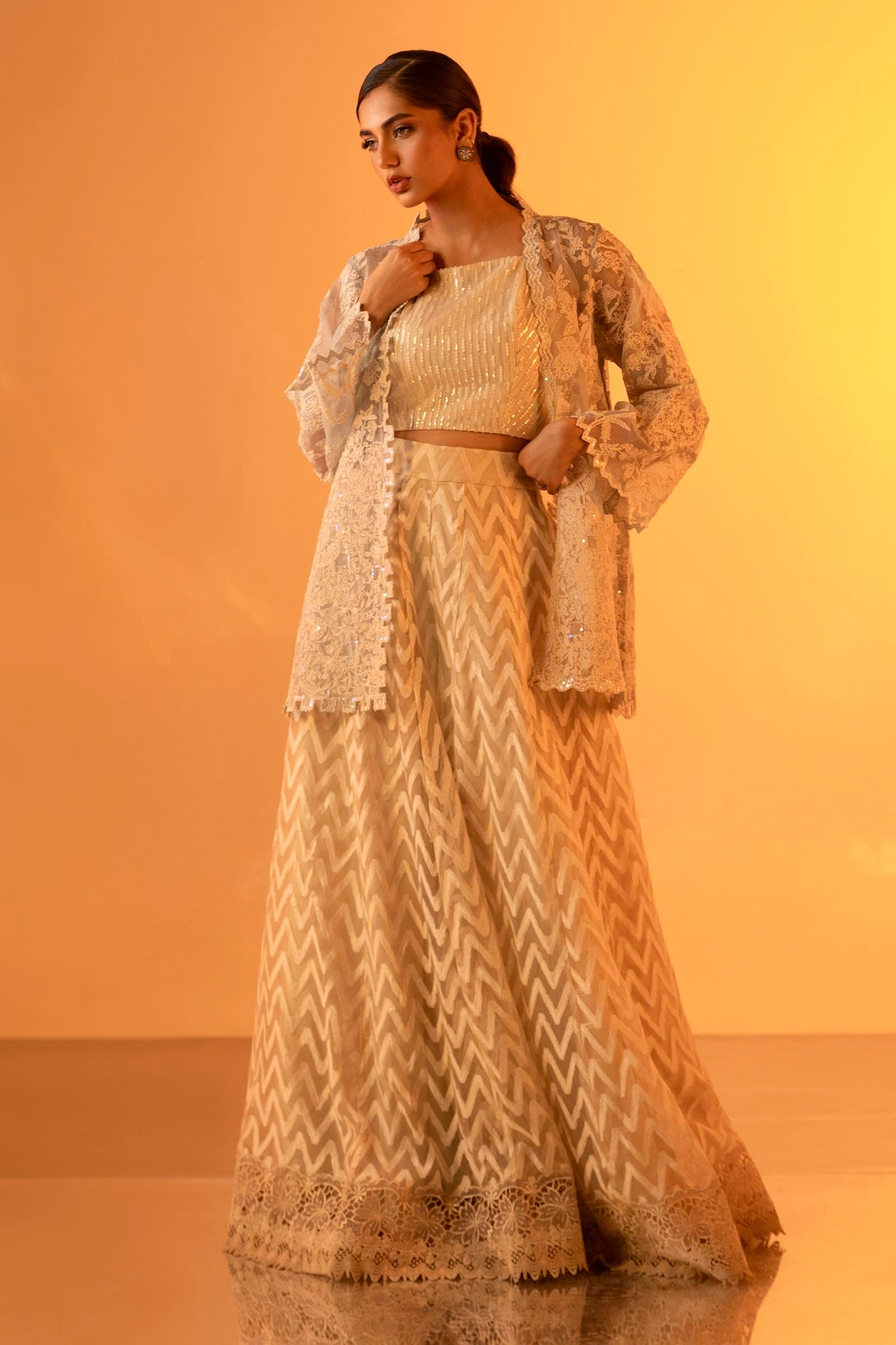 Stitched Luxury Jacket + Inner + Bottom Main image