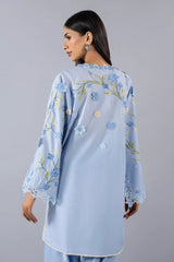 Stitched 3D Flowers Luxury Shirt + Bottom