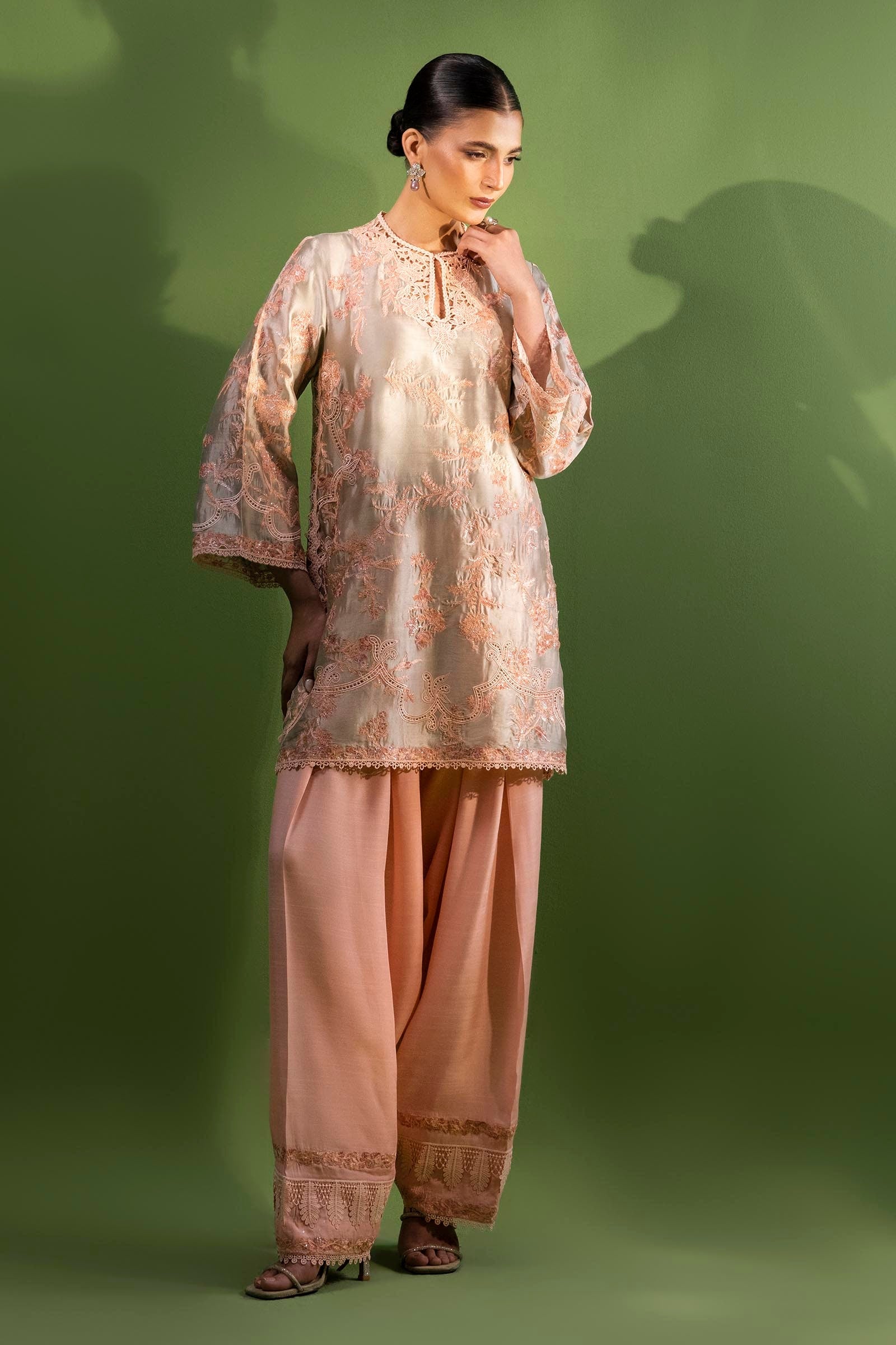 Stitched Luxury Shirt + Shalwar Main image