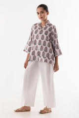 Stitched Kids Linen Shirt