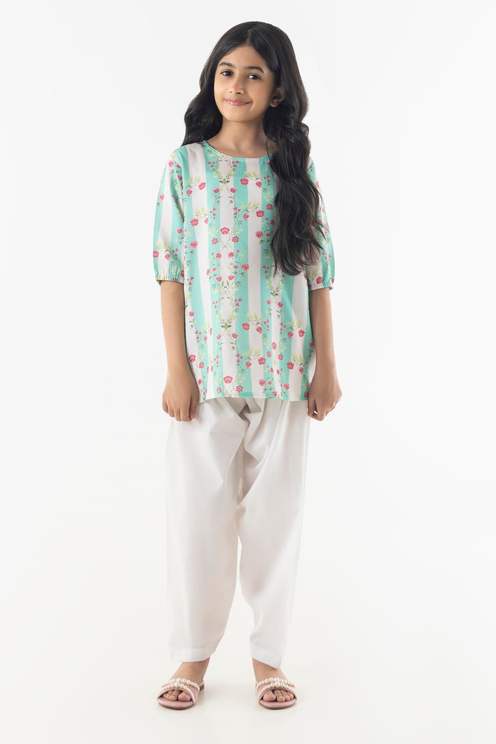 Stitched Kids Linen Shirt Secondary image