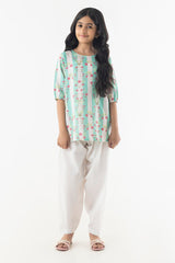Stitched Kids Linen Shirt