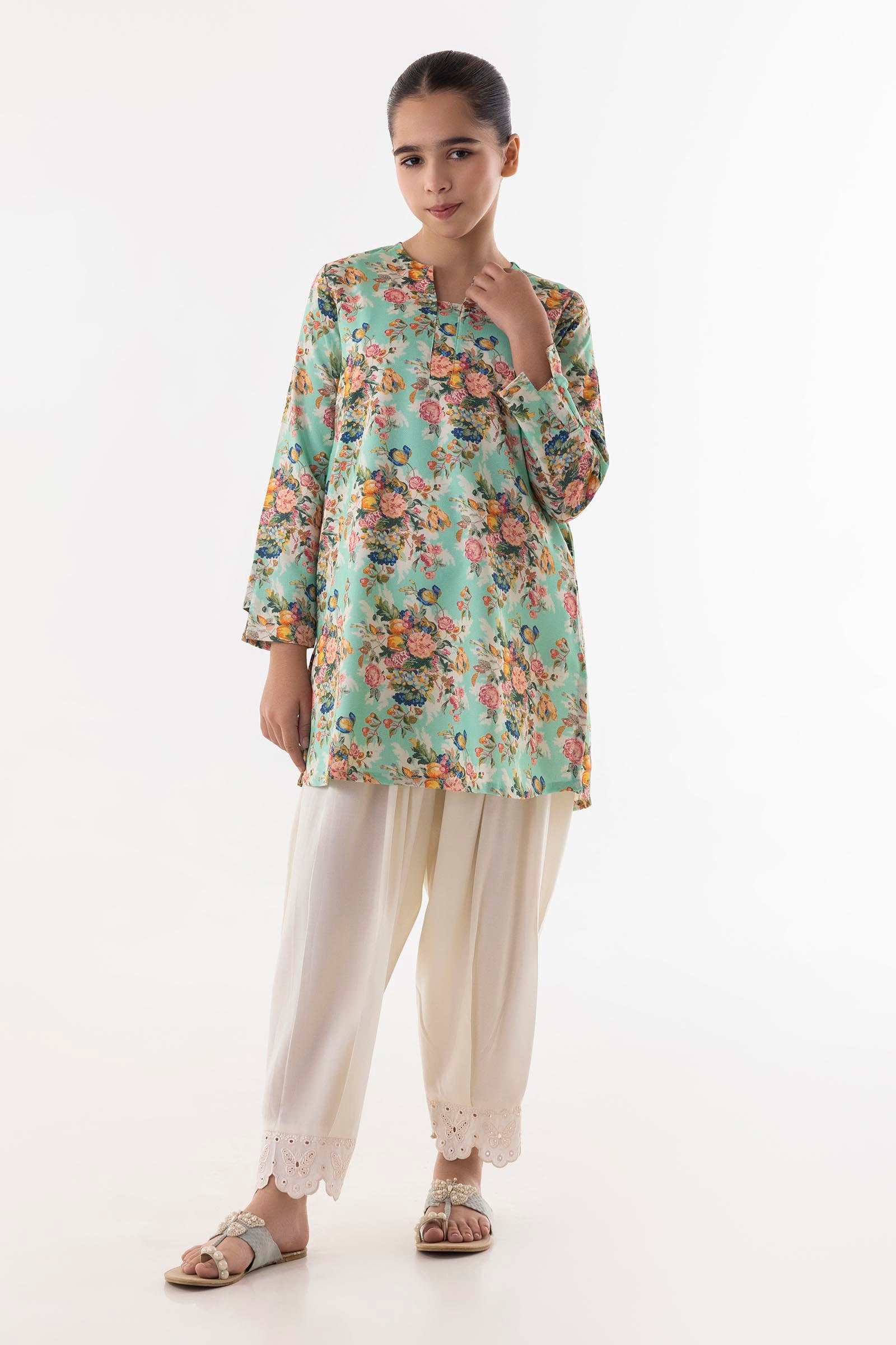 Stitched Kids Linen Shirt Secondary image