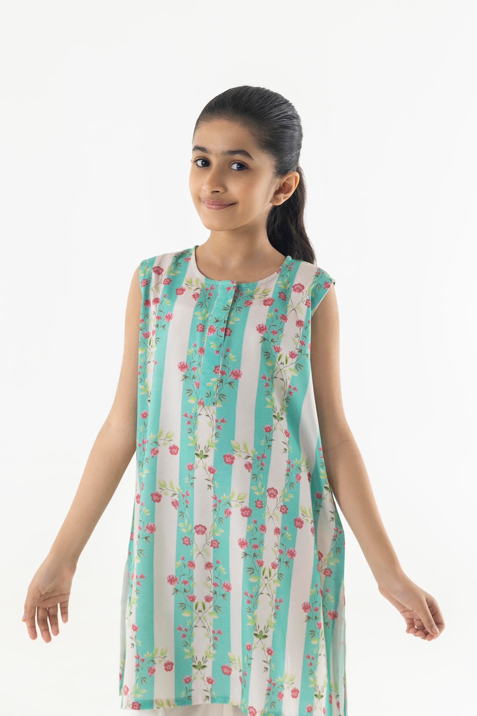 Stitched Kids Linen Shirt