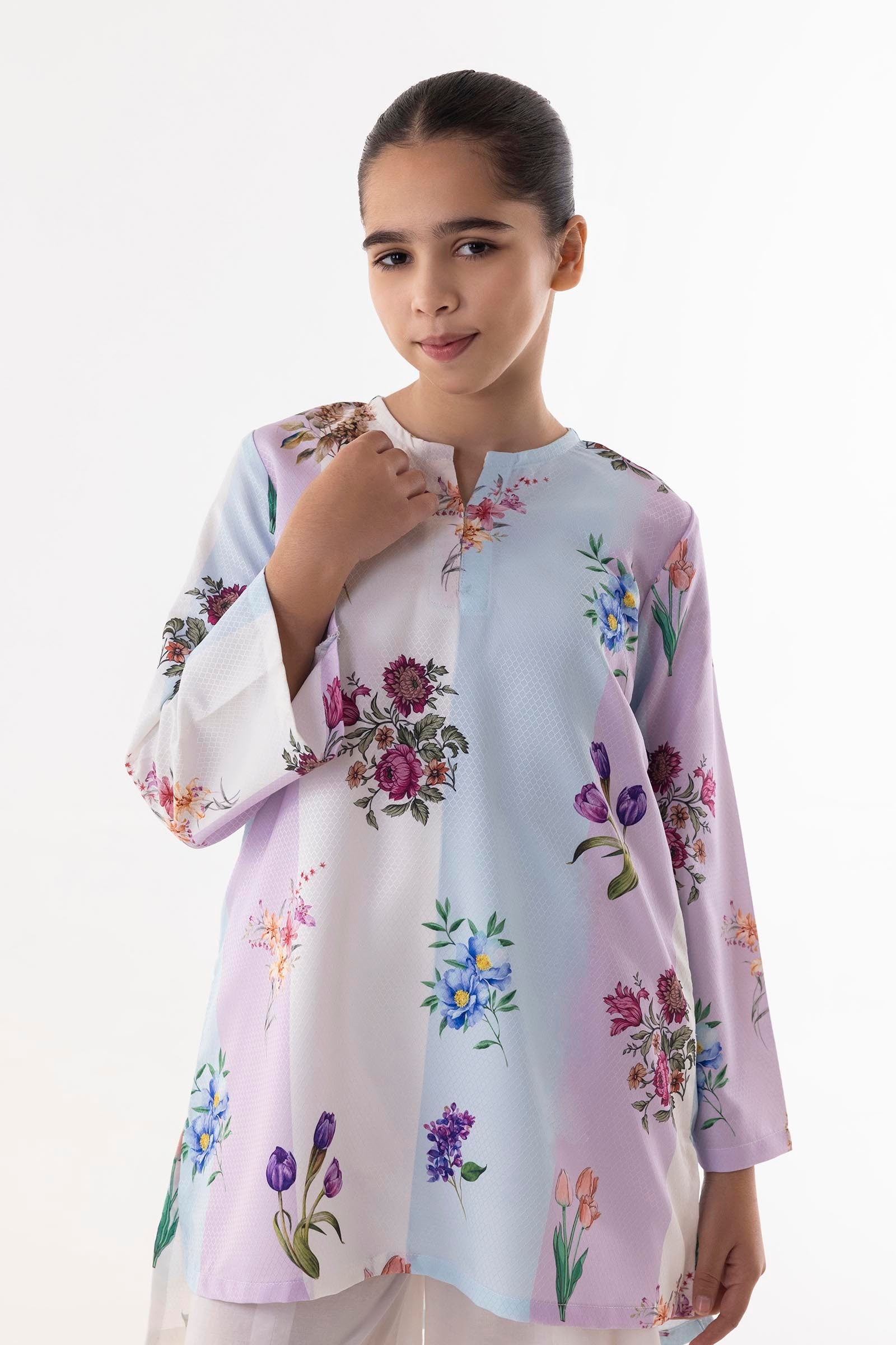 Stitched Kids Dobby Shirt Main image