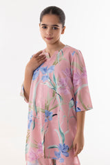 Stitched Kids Dobby Shirt + Culotte