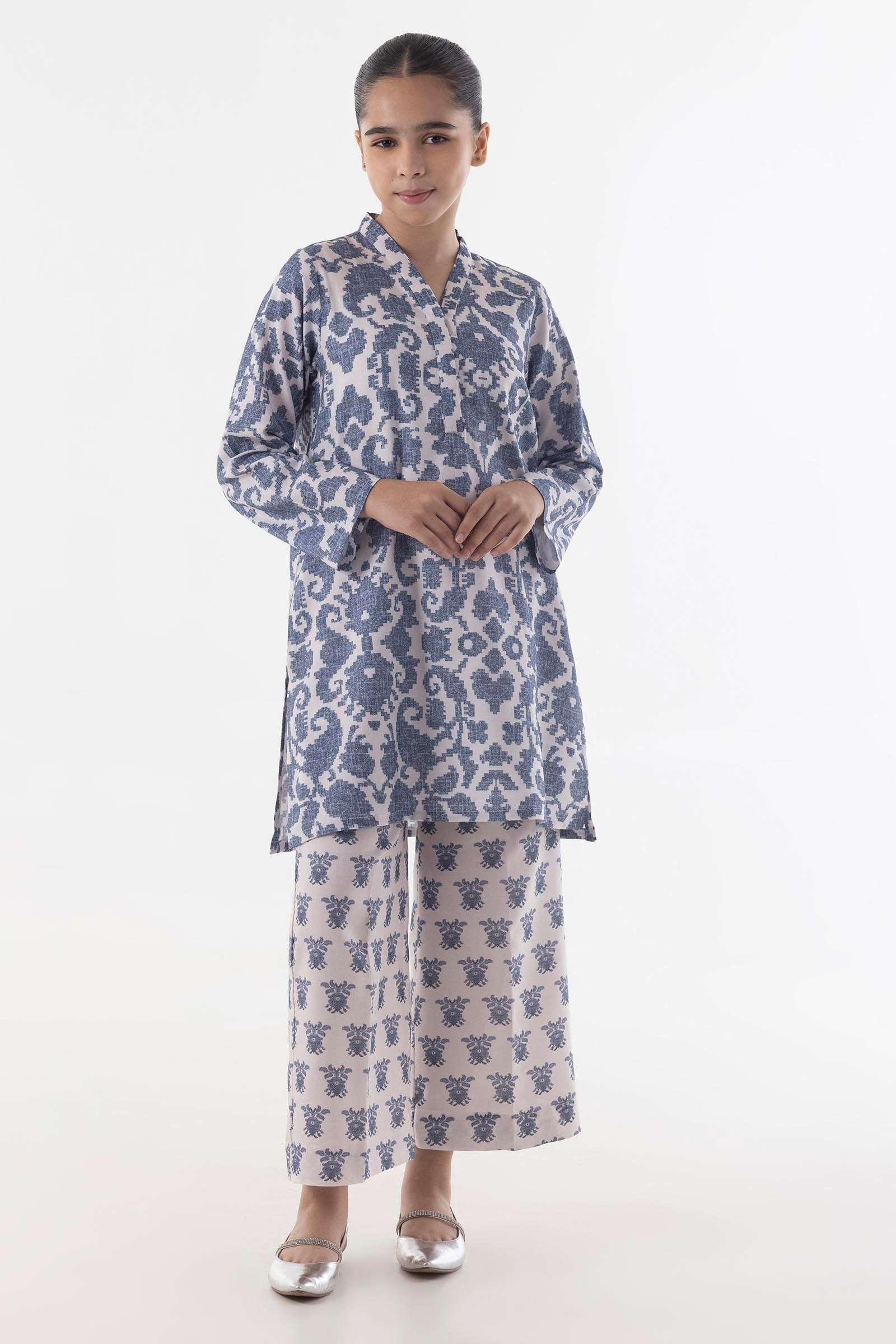 Stitched Kids Linen Shirt + Culotte Main image