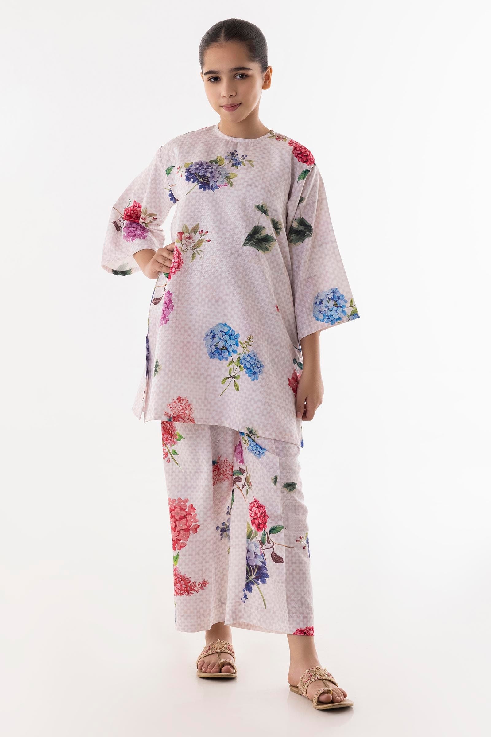 Stitched Kids Dobby Shirt + Culotte Main image