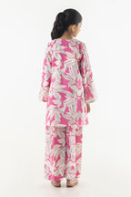 Stitched Kids Floral Cambric Shirt + Bottom