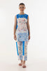 Stitched Kids Printed Cambric Shirt + Bottom