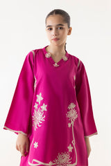 Stitched Kids Embroidered Lawn Shirt + Bottom