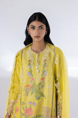 Stitched Luxury Lawn Suit