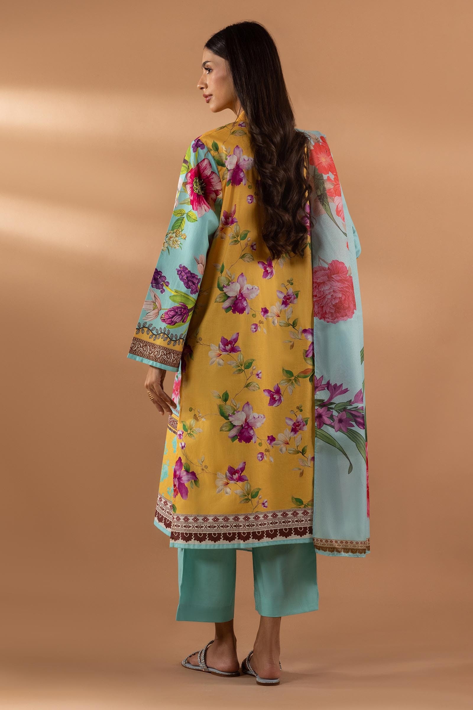 Stitched Shirt + Bottom + Dupatta Secondary image
